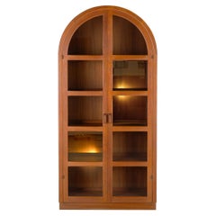 Rounded Display Cabinet in Teak, 1960s