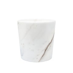 Rounded Edge Vase in Paonazzo Marble