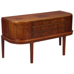 Vintage Rounded Mahogany Sideboard