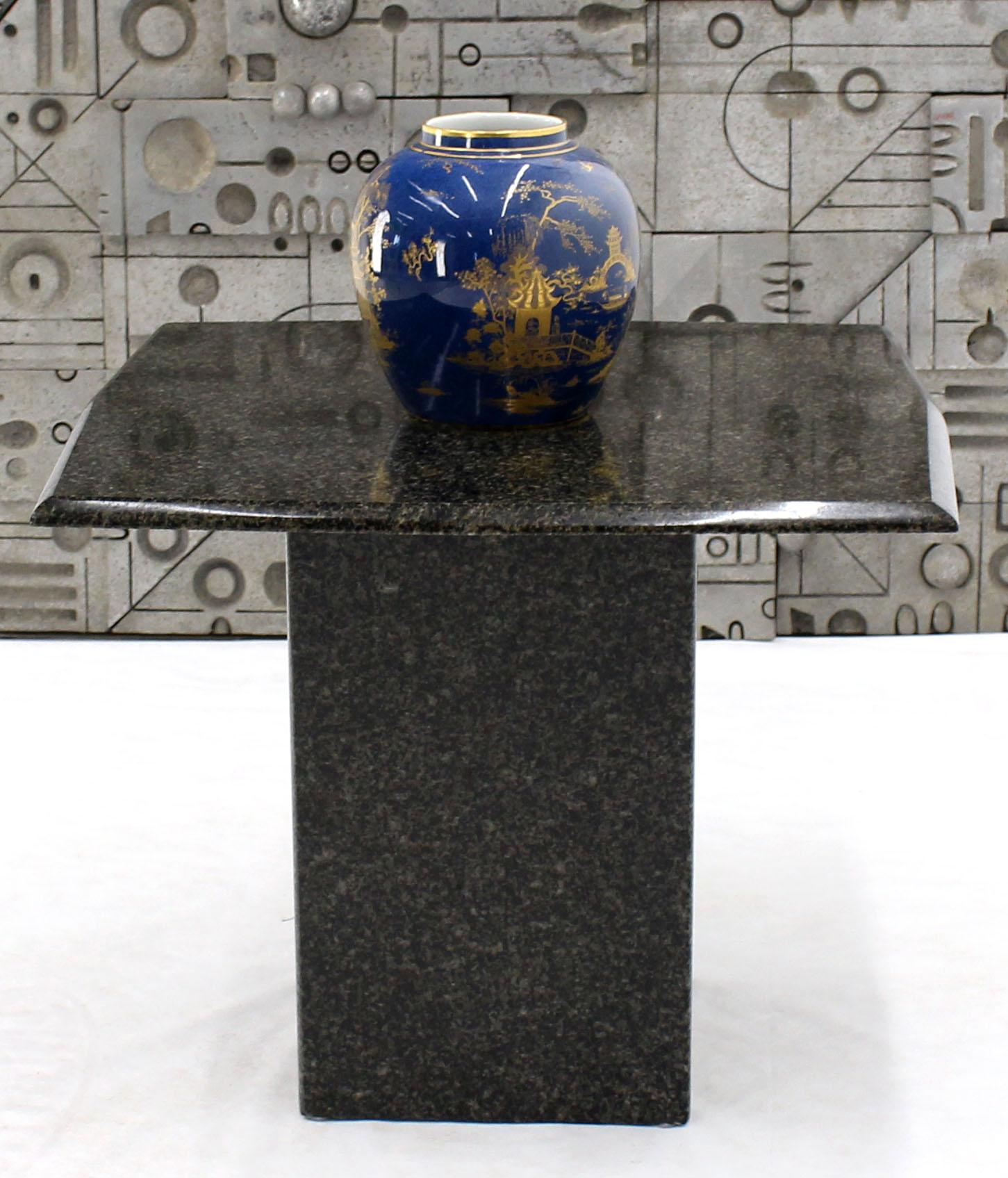 granite side table