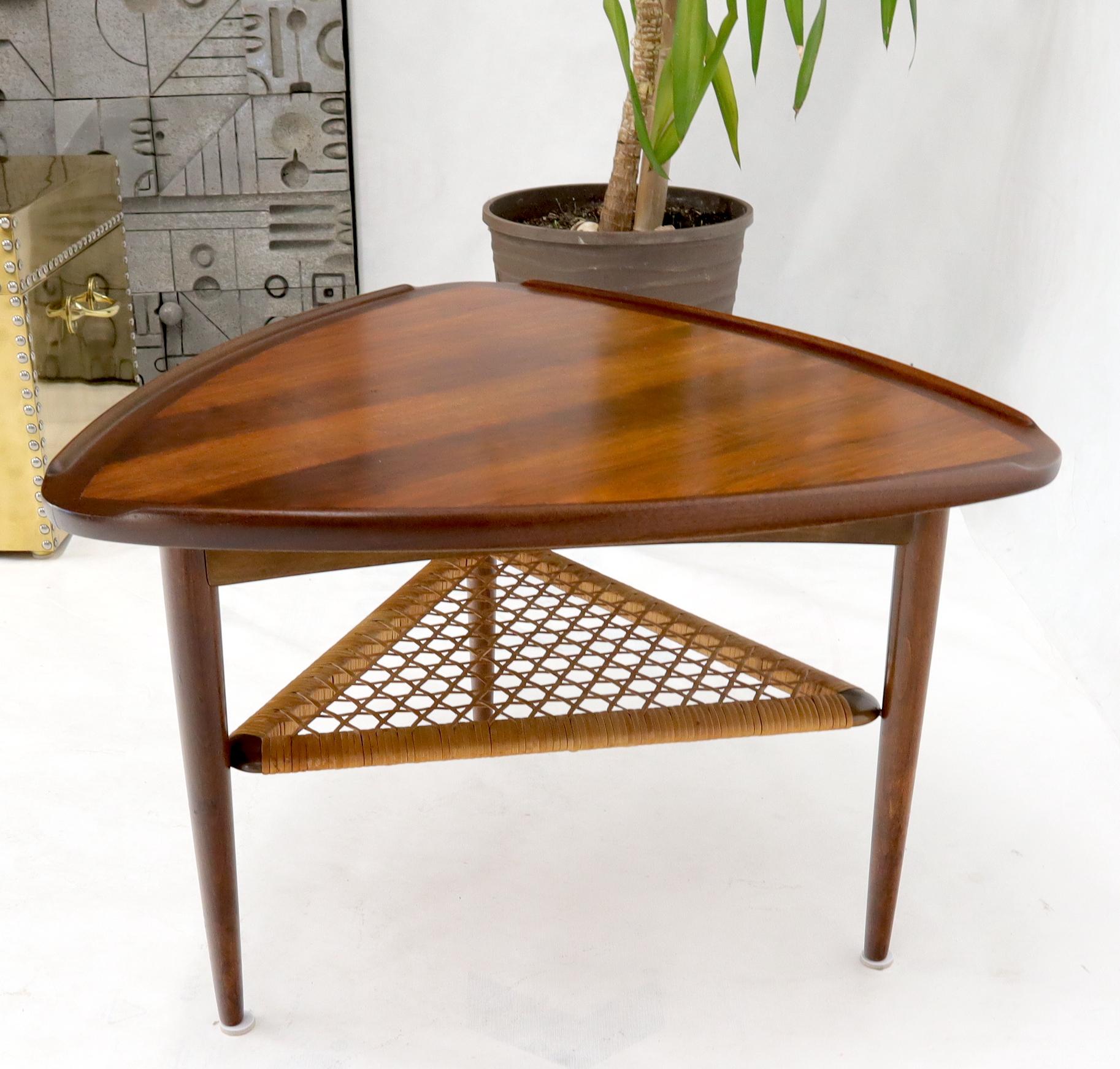 triangular shaped side tables