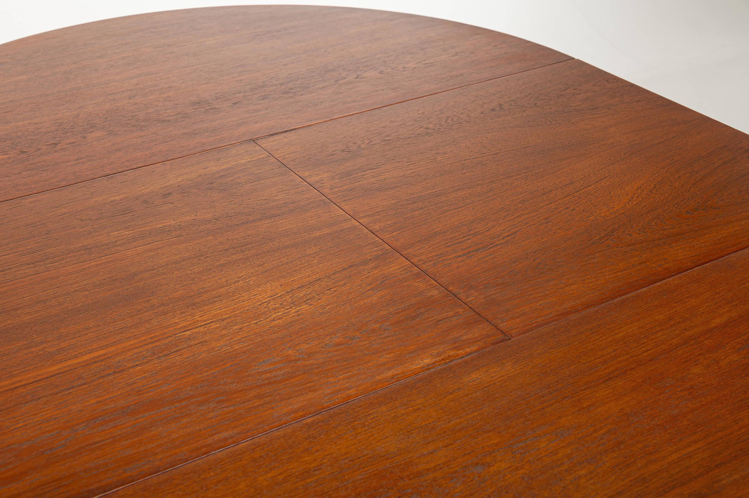 Ensemble de salle à manger Roundette par Hans Olsen pour Rojle Frem, Danemark années 1950 4