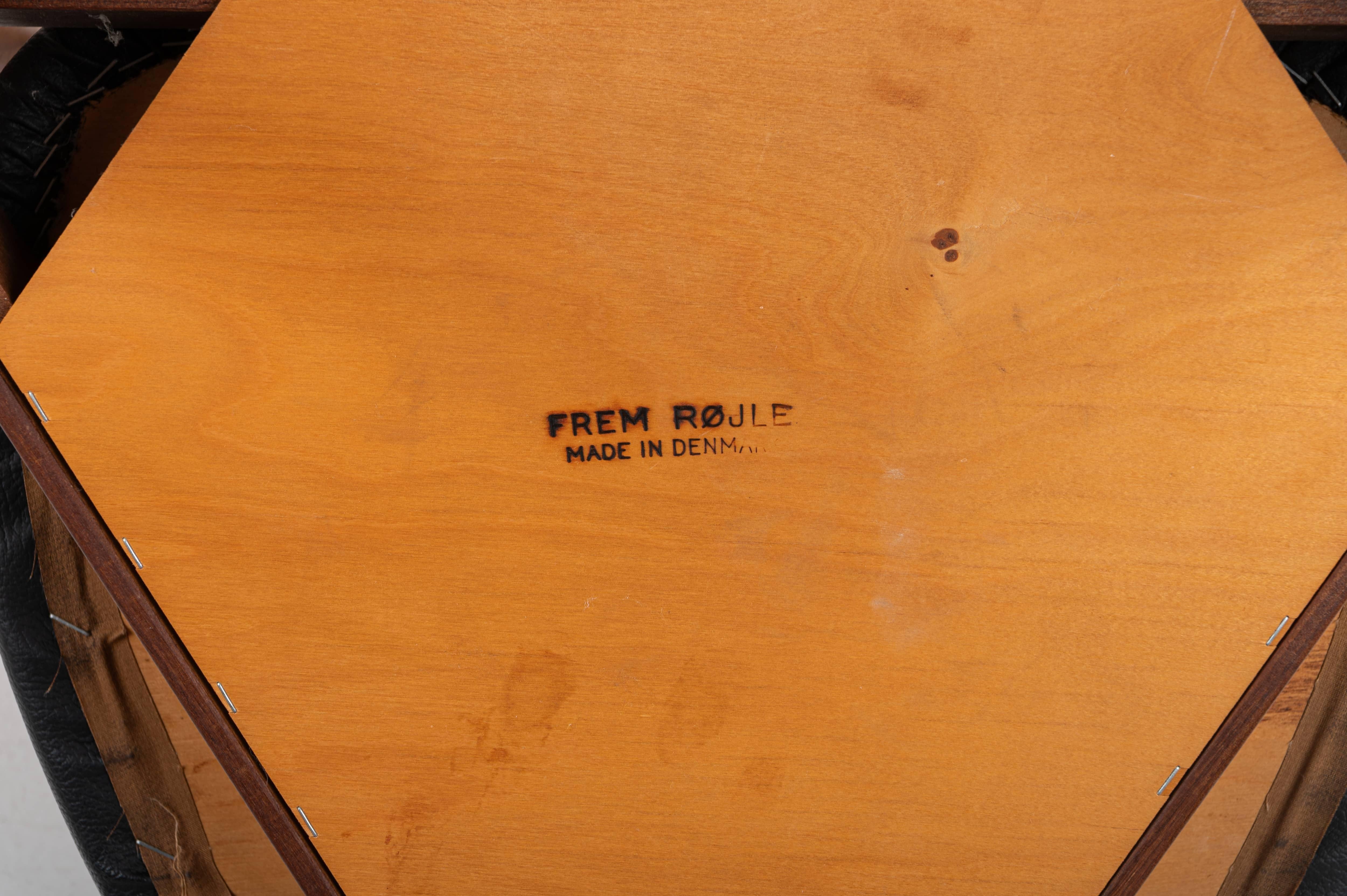 Ensemble de salle à manger Roundette par Hans Olsen pour Rojle Frem, Danemark années 1950 10