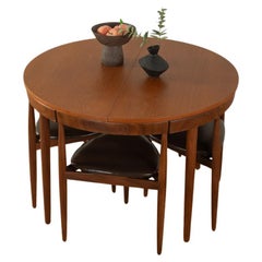 "Roundette" dining set, Hans Olsen