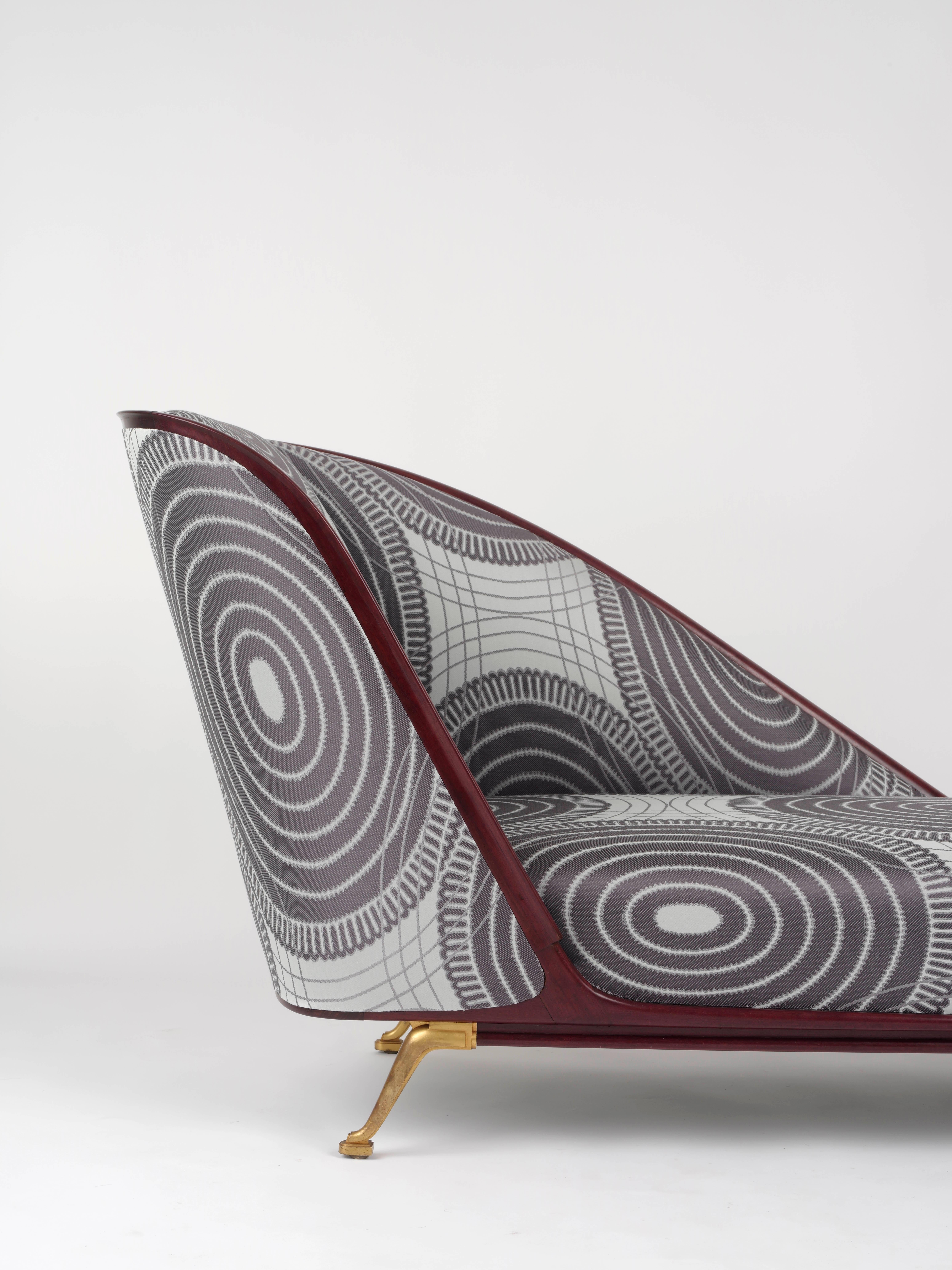 Rousseau y Lardin Chaiselongue, Colección Karl Lagerfeld Art Decó en venta