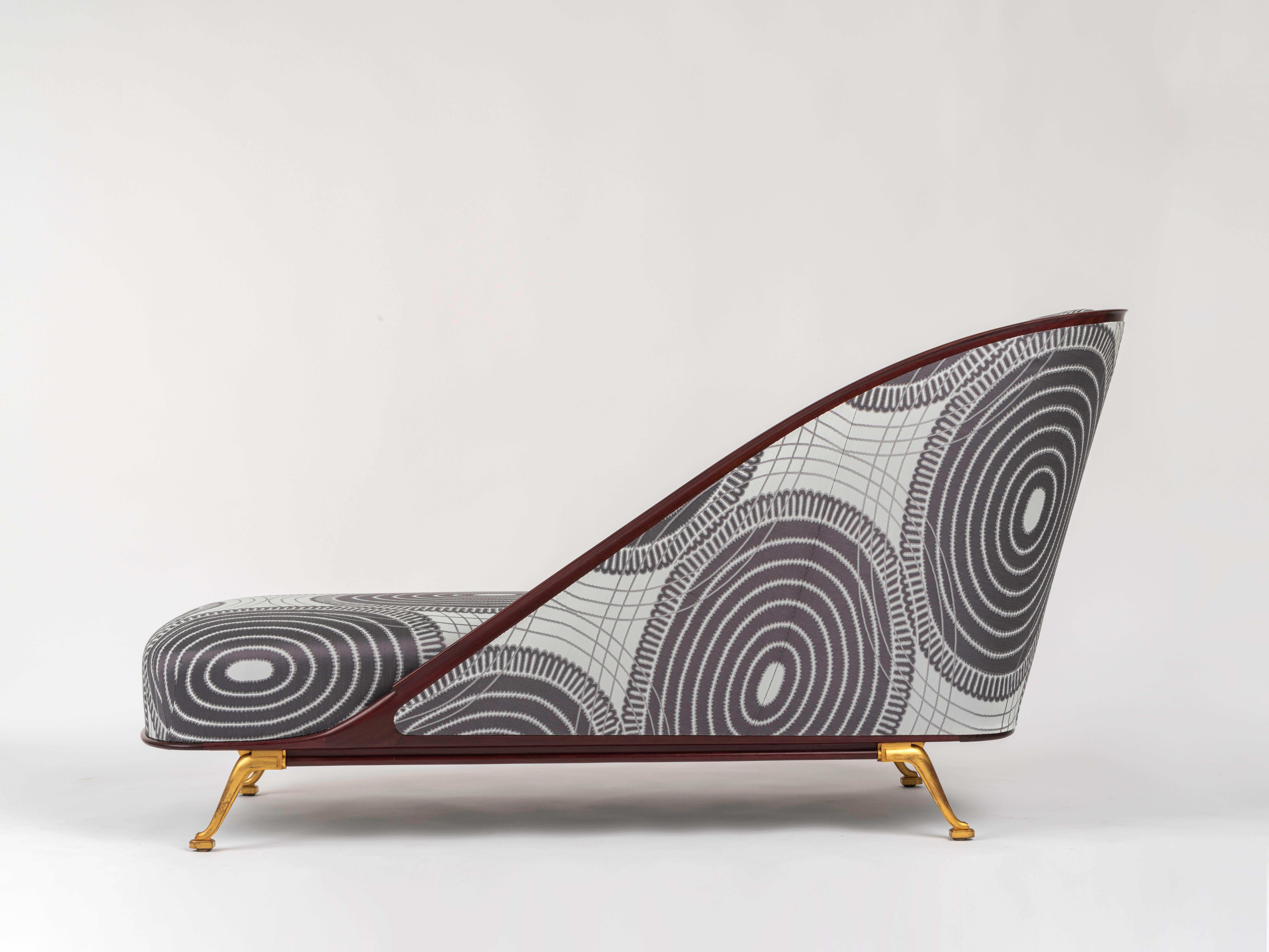 Rousseau y Lardin Chaiselongue, Colección Karl Lagerfeld siglo XX en venta