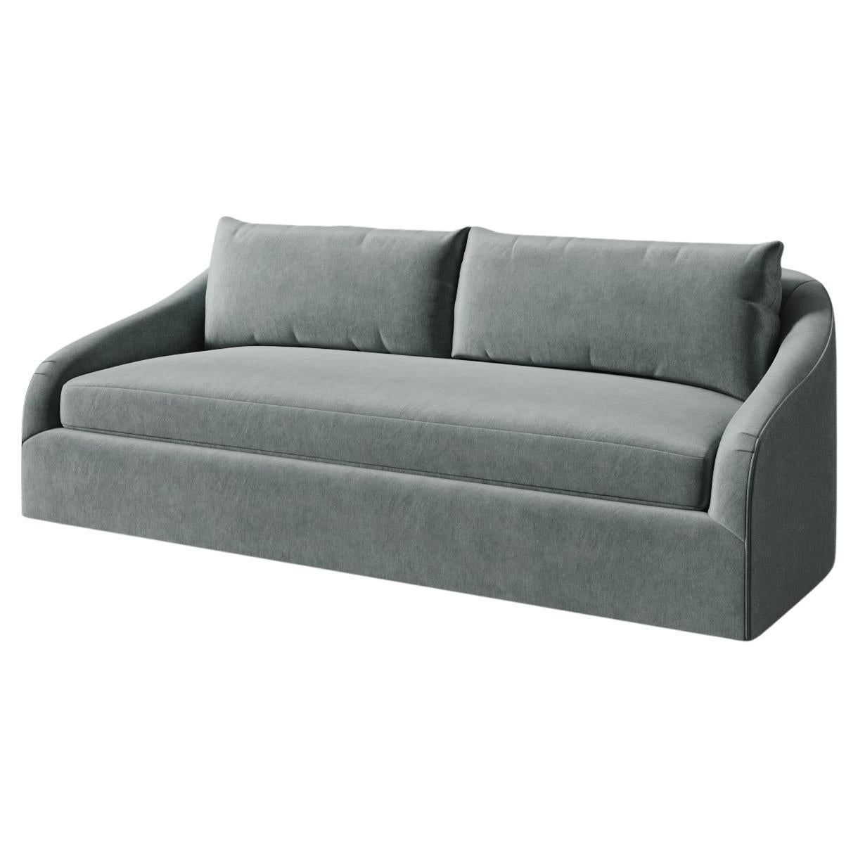 Rousseau Sofa in Performance Velvet by Christiane Lemieux