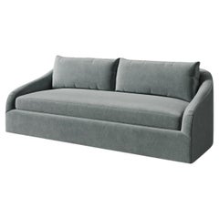 Rousseau Sofa in Performance Velvet by Christiane Lemieux