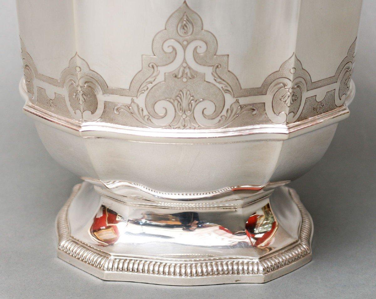 Roussel-doutre – bedeutender Silberkühler des 20. Jahrhunderts im Zustand „Hervorragend“ im Angebot in SAINT-OUEN-SUR-SEINE, FR