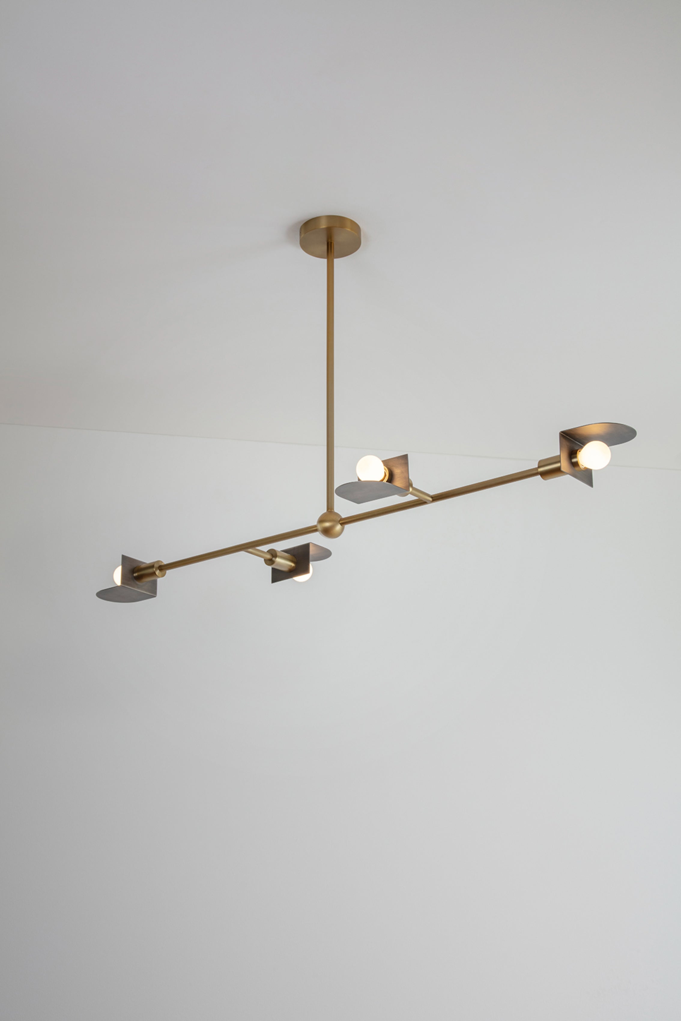 Route I Pendant Light by Square in Circle For Sale