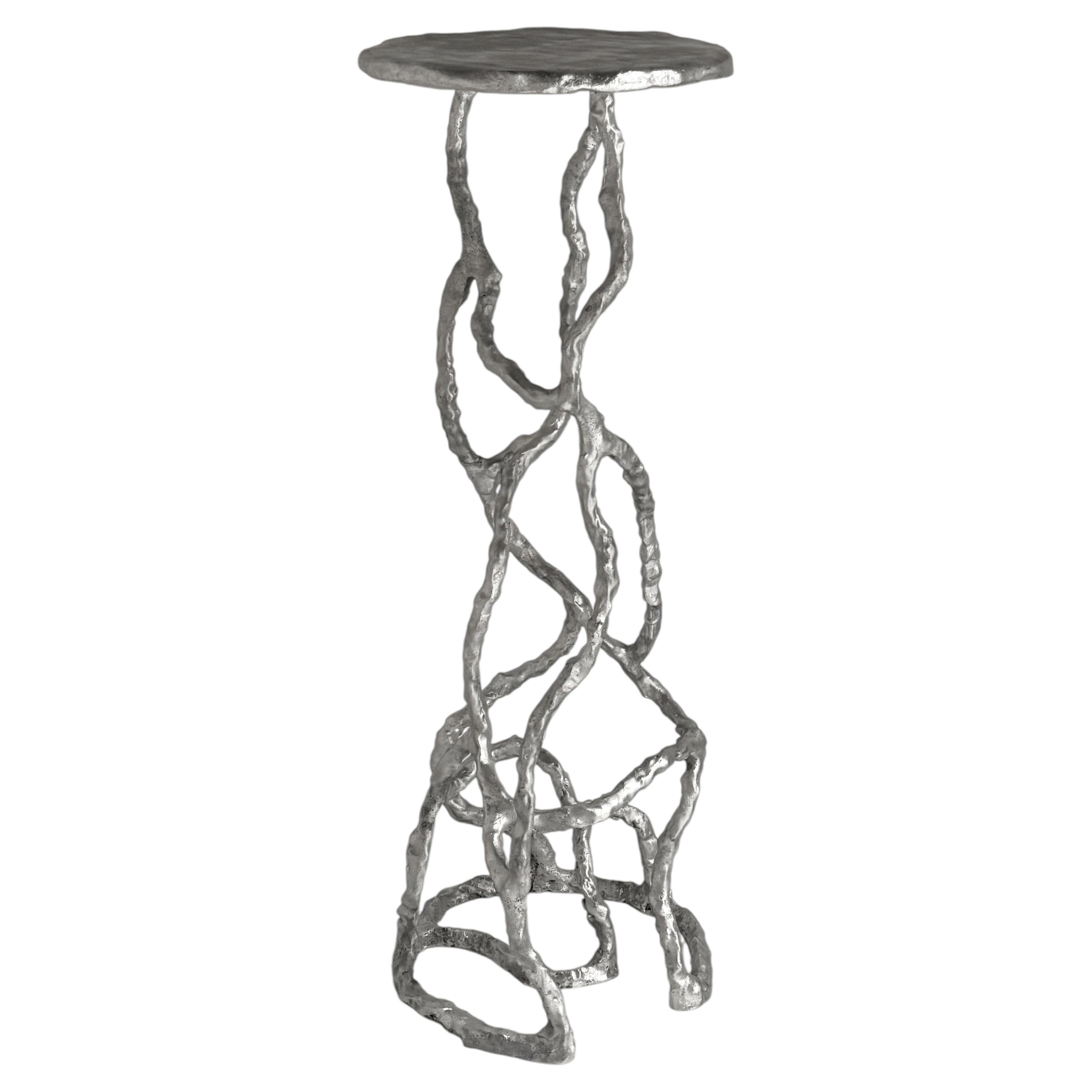 Route Table 01.03 in Cast Aluminium by Sofia Karnukaeva For Sale