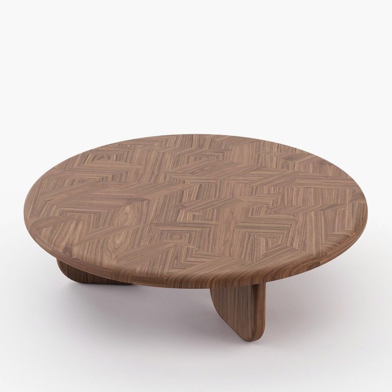 Espagnol Table basse Rover en noyer en vente