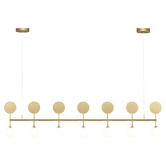 Row Brass Pendant Light by Atelier Areti