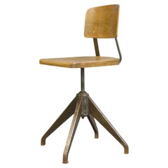 Sedia da scrivania girevole Rowac Model XIII, circa anni '20