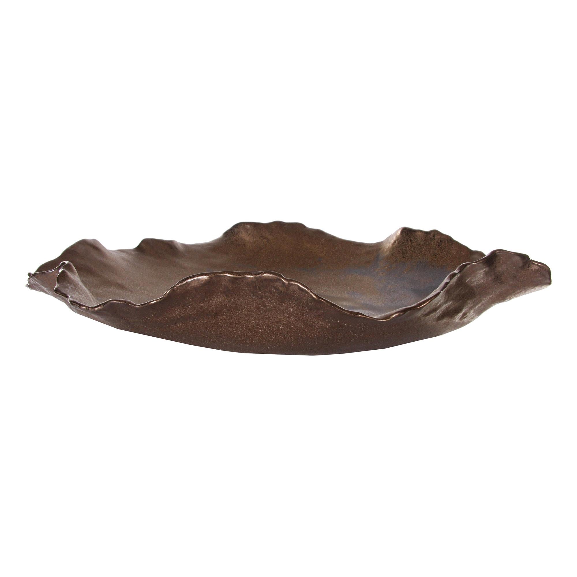 Rowan Bowl in Copper Ceramic by CuratedKravet