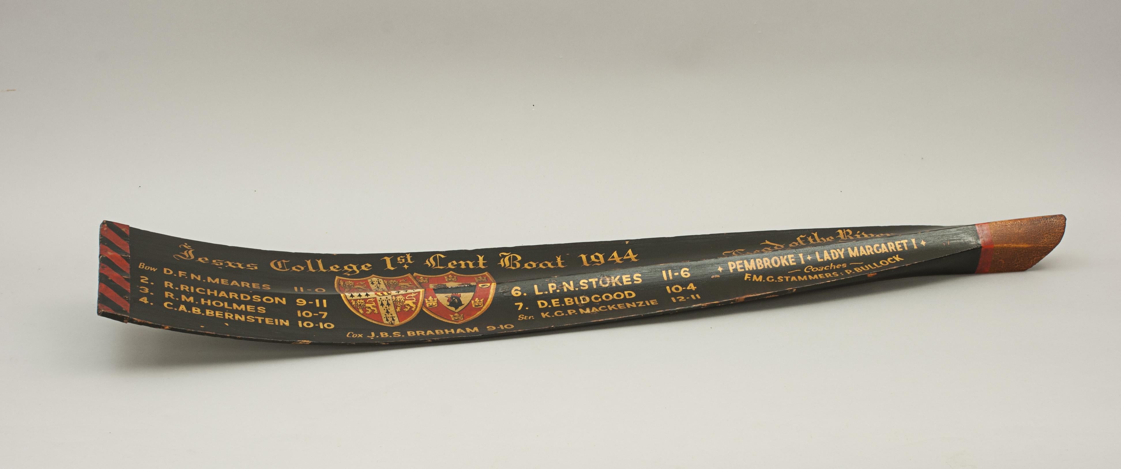 cambridge rowing blades