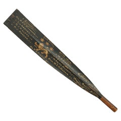 Rowing Oar Trophy Blade, 1st Trinity Lent Boat 1894. Cambridge University