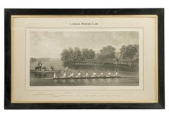 Rowing Print, London Rowing Club