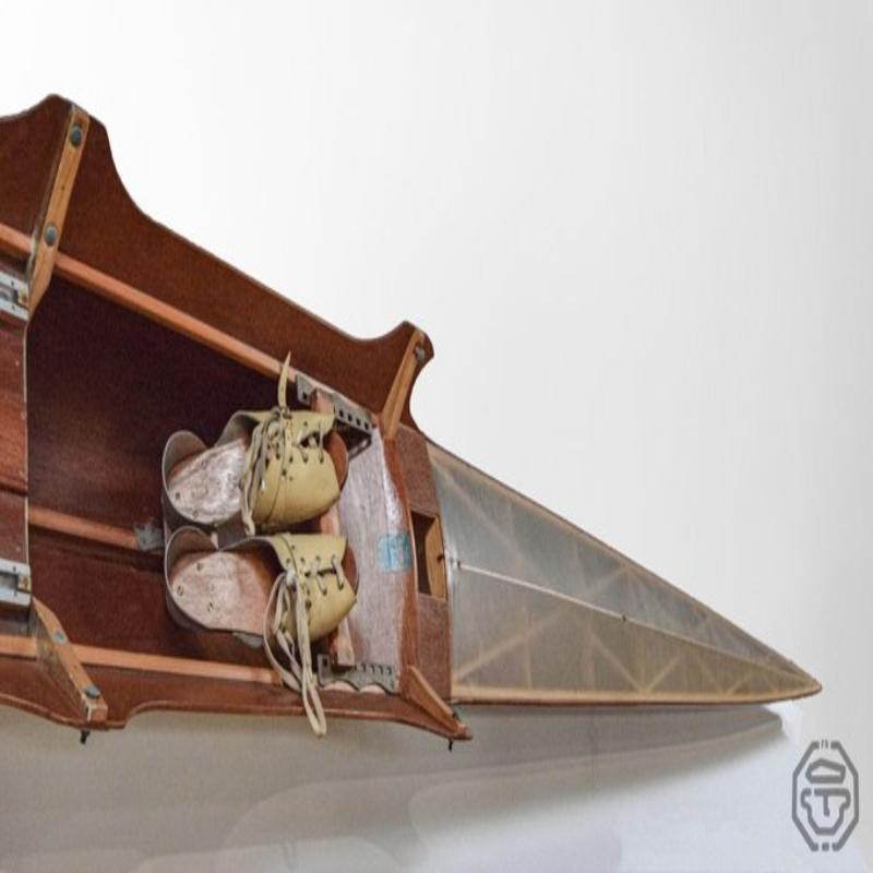Ruderboot Wood, 1960er Jahre (Holz) im Angebot