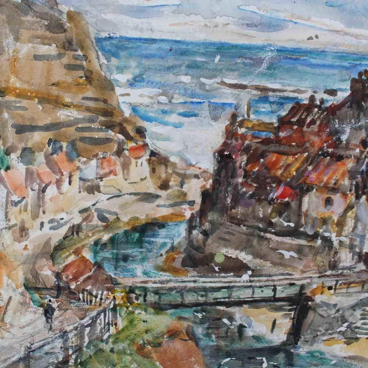 Rowland Henry Hill 'Staithes', 1943 In Excellent Condition In Forest Row, East Sussex
