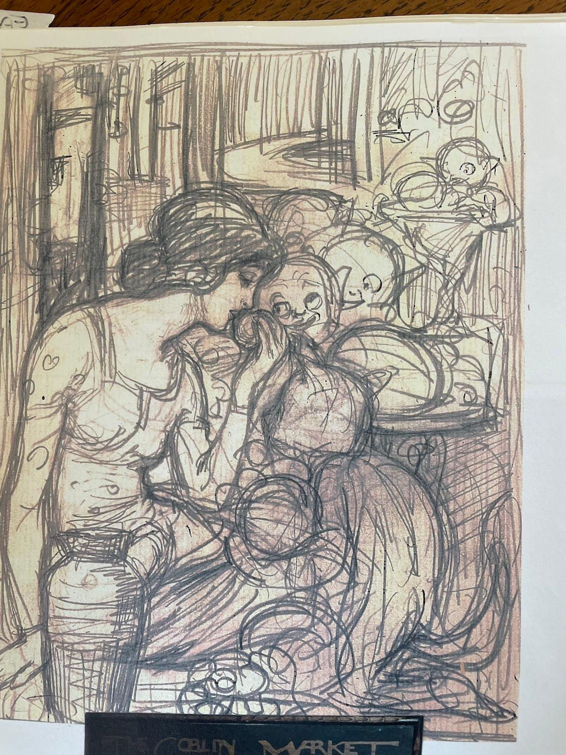 Pannello in legno intarsiato della Rowley Gallery 