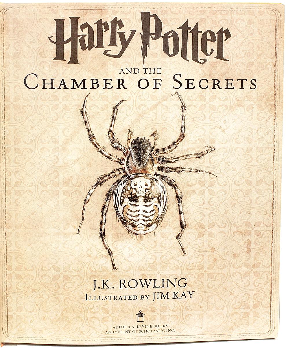 Contemporary Rowling. Harry Potter & the Chamber of Secrets. 1st Ed with a Drawing by Jim Kay