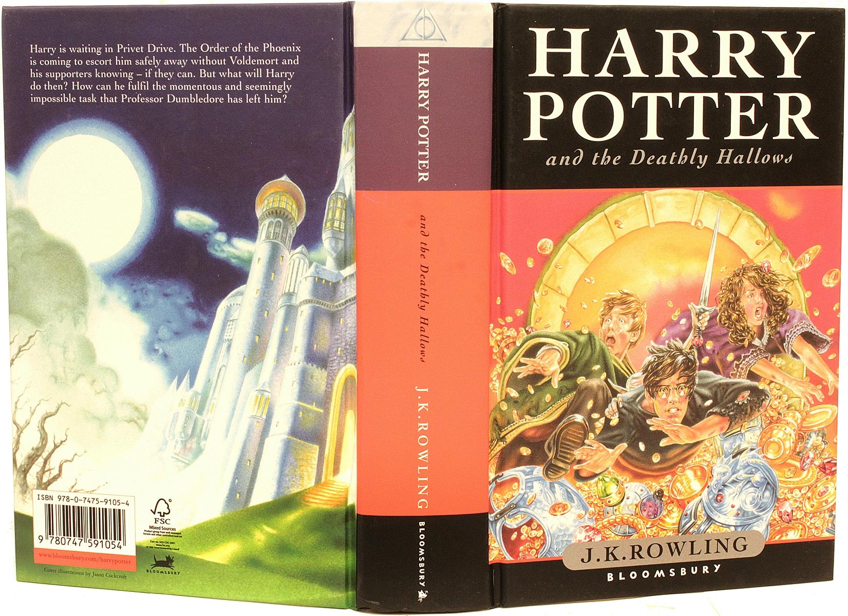 harry potter deathly hallows first edition