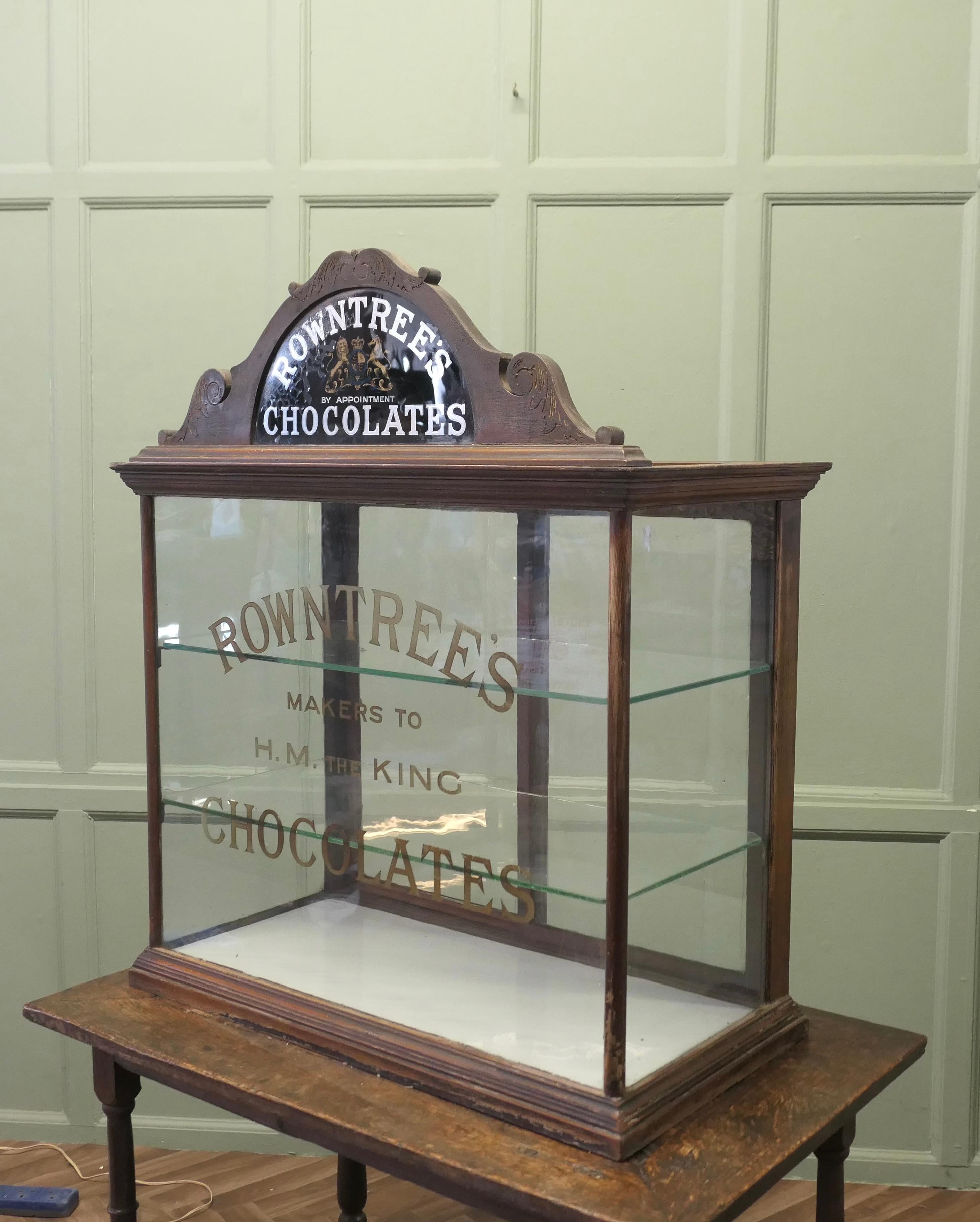 Rowntree's Sweet Shop Thekenaufsatz Vitrine im Zustand „Gut“ im Angebot in Godshill, Isle of Wight