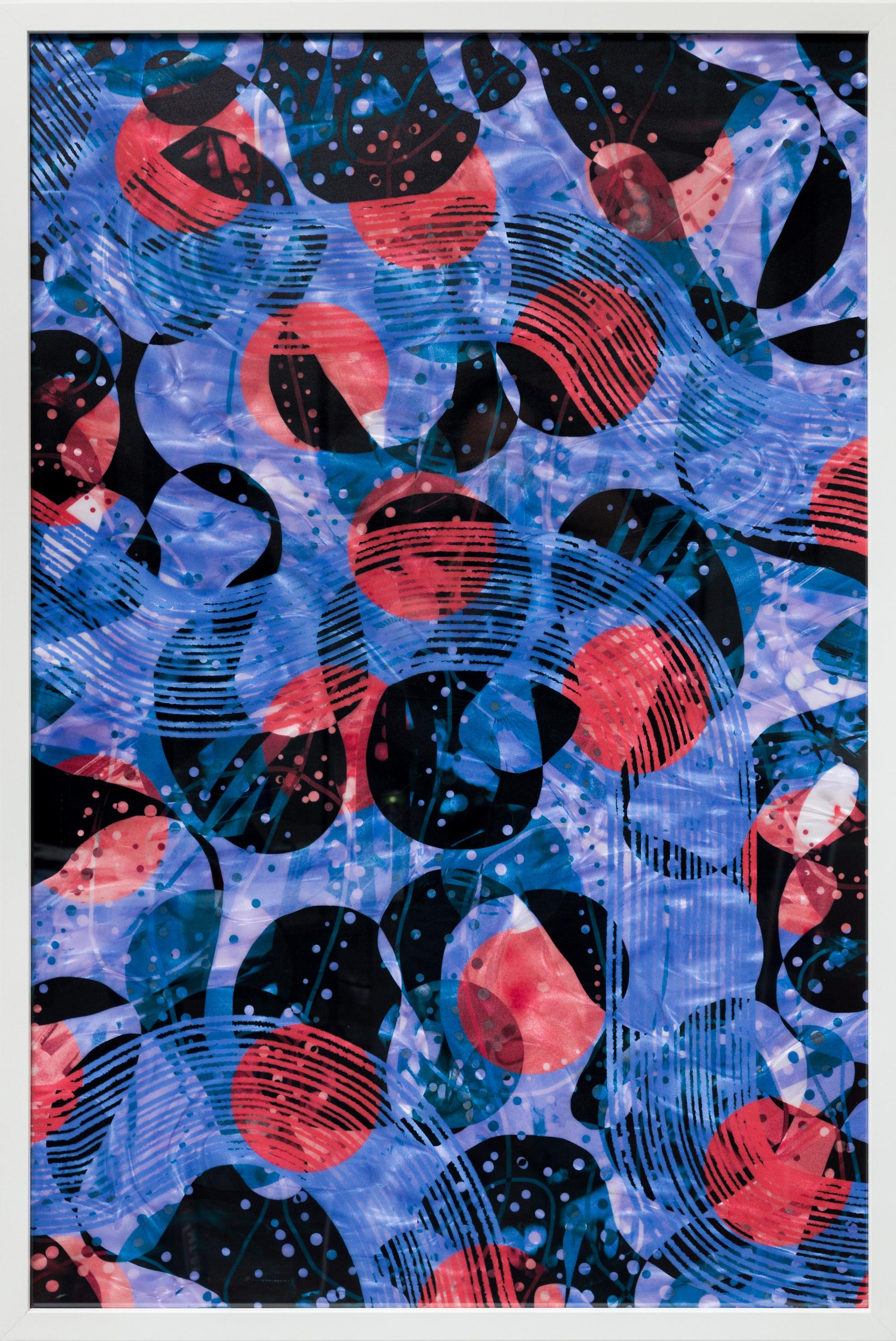 « Composition Greenhouse 36x24, série 16 », composition abstraite avec des cercles