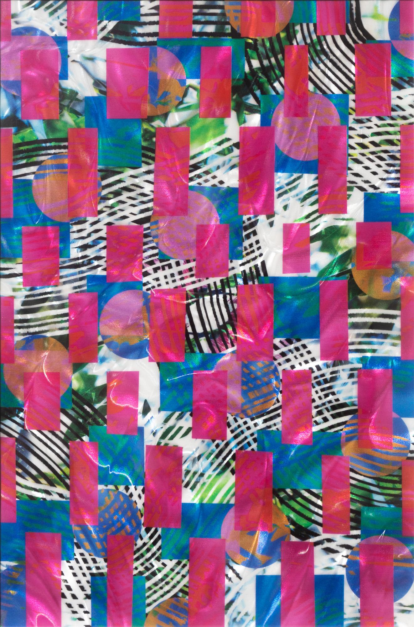 Roxana Azar Abstract Print - Greenhouse Composition Series 1 (unframed)