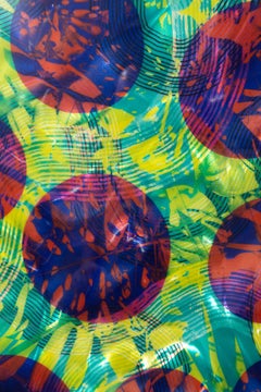 "Greenhouse Composition Series 2" Framed Digital Print, Contemporary Art