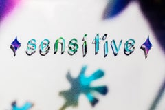 "Sensitive", Contemporary Abstract C Print Artwork, Unframed, 21st Century