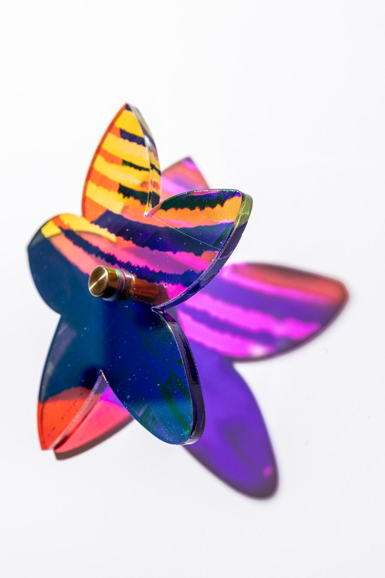 Cette œuvre d'art mixte intitulée 