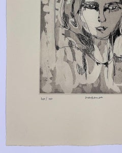 Roxana Hartmann, ¨Habana¨, 2018, Kupferstich, 15.9x11.2 in
