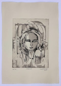 Roxana Hartmann, ¨Habana¨, 2018, Engraving, 15.9x11.2 in