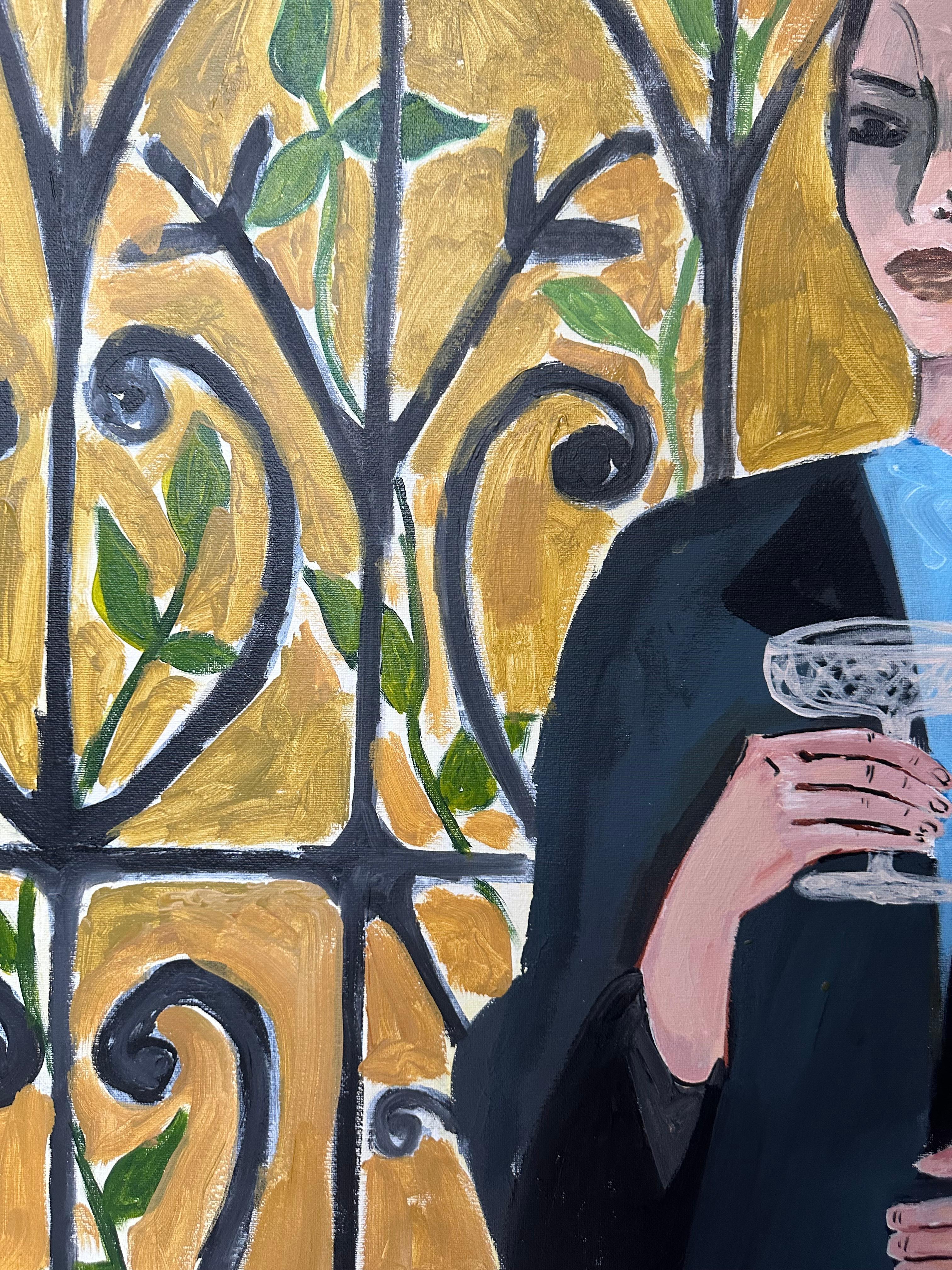 Día de las Confesiones. Pintura original - Painting de Roxana Khonkulova