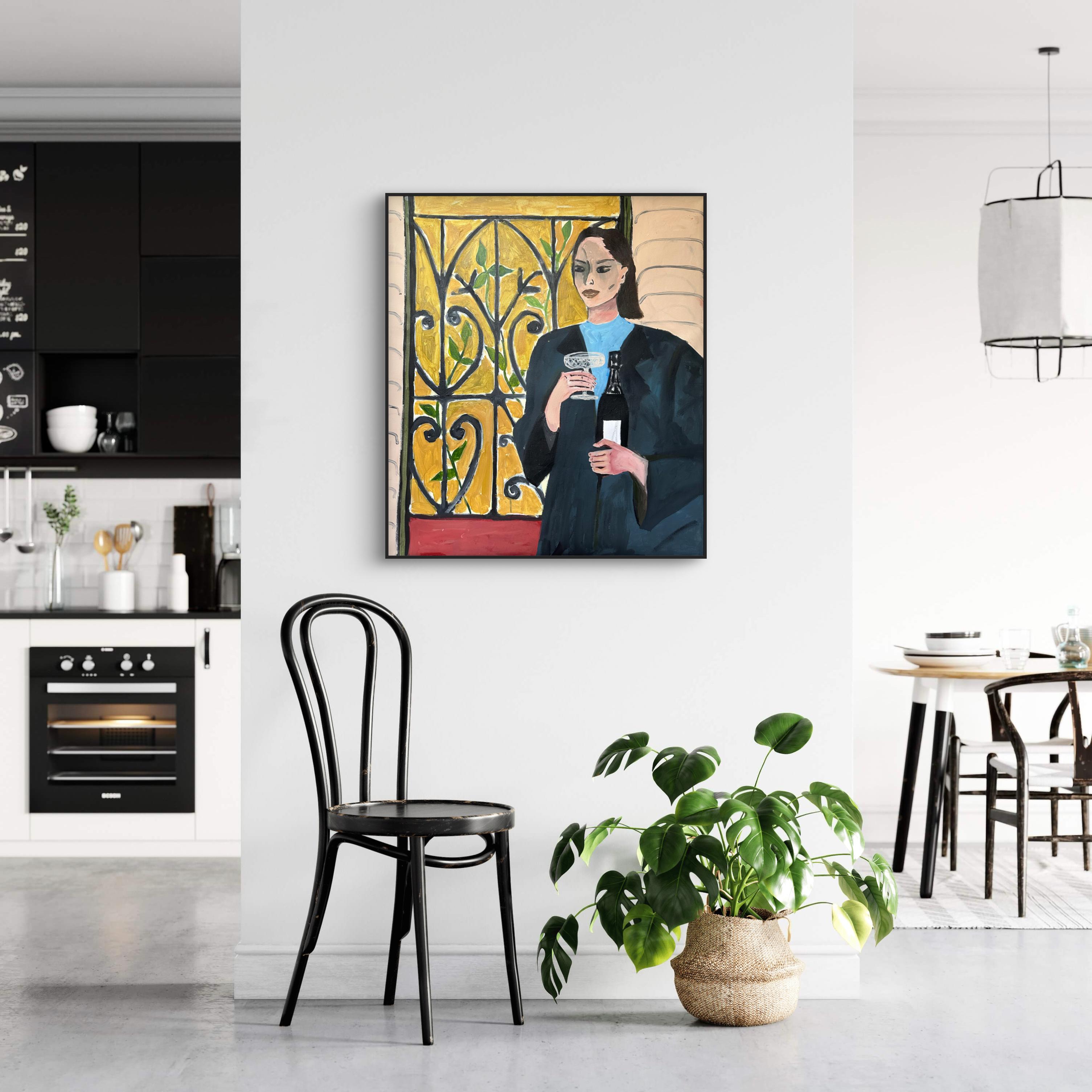 Día de las Confesiones. Pintura original - Painting Contemporáneo de Roxana Khonkulova