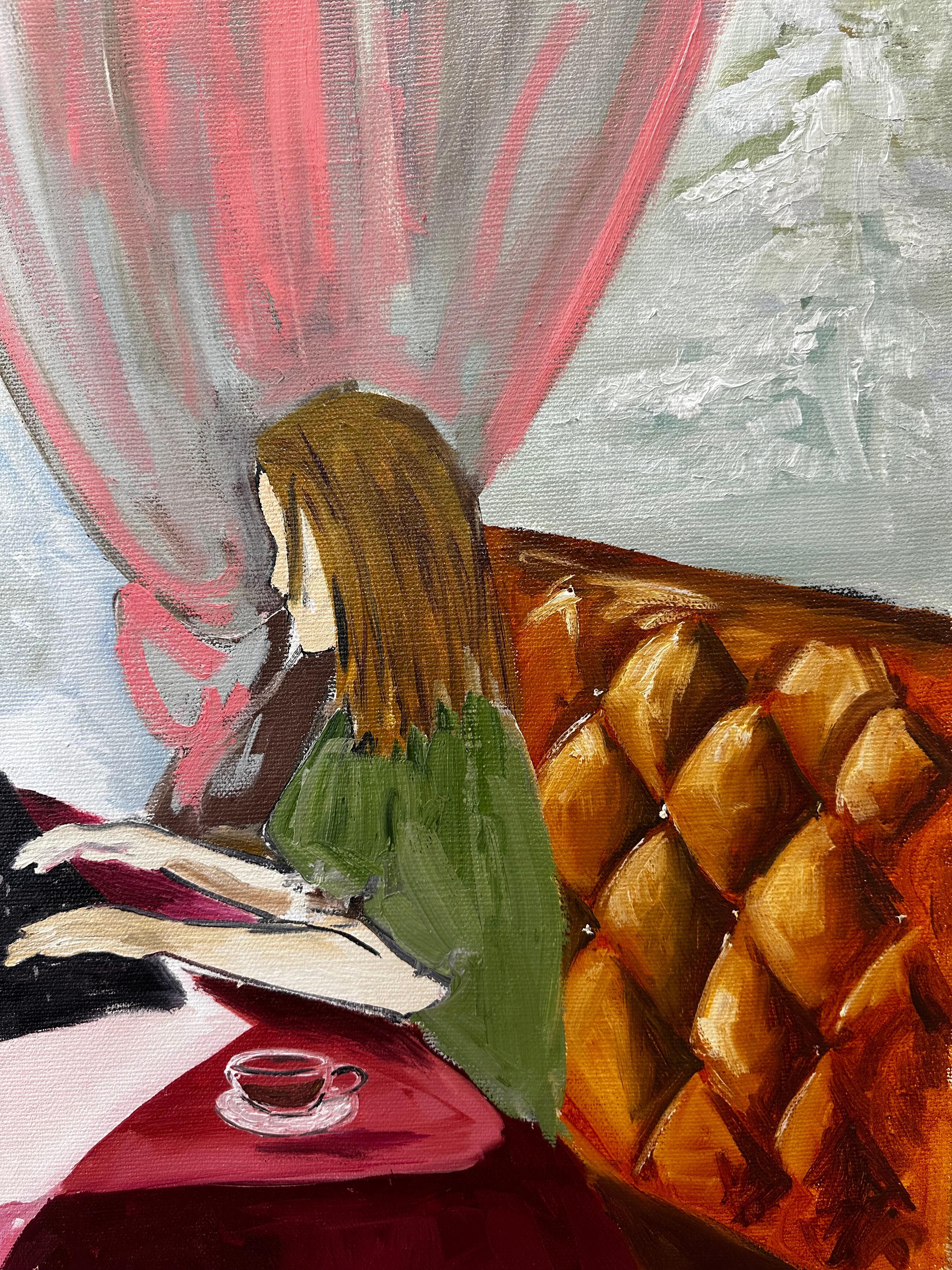 December - Painting by Roxana Khonkulova