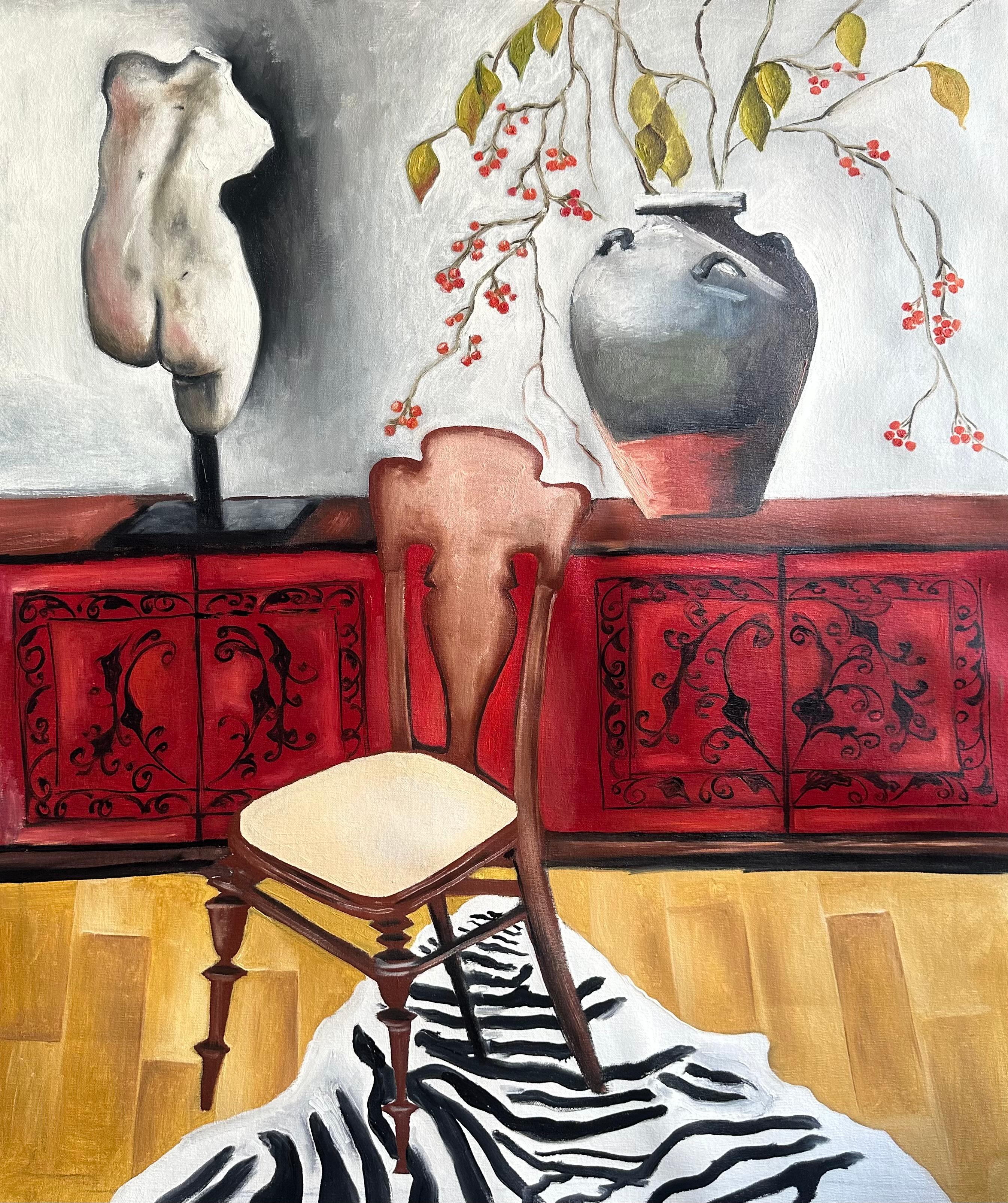 Dialogo drammatico - Painting Contemporaneo di Roxana Khonkulova