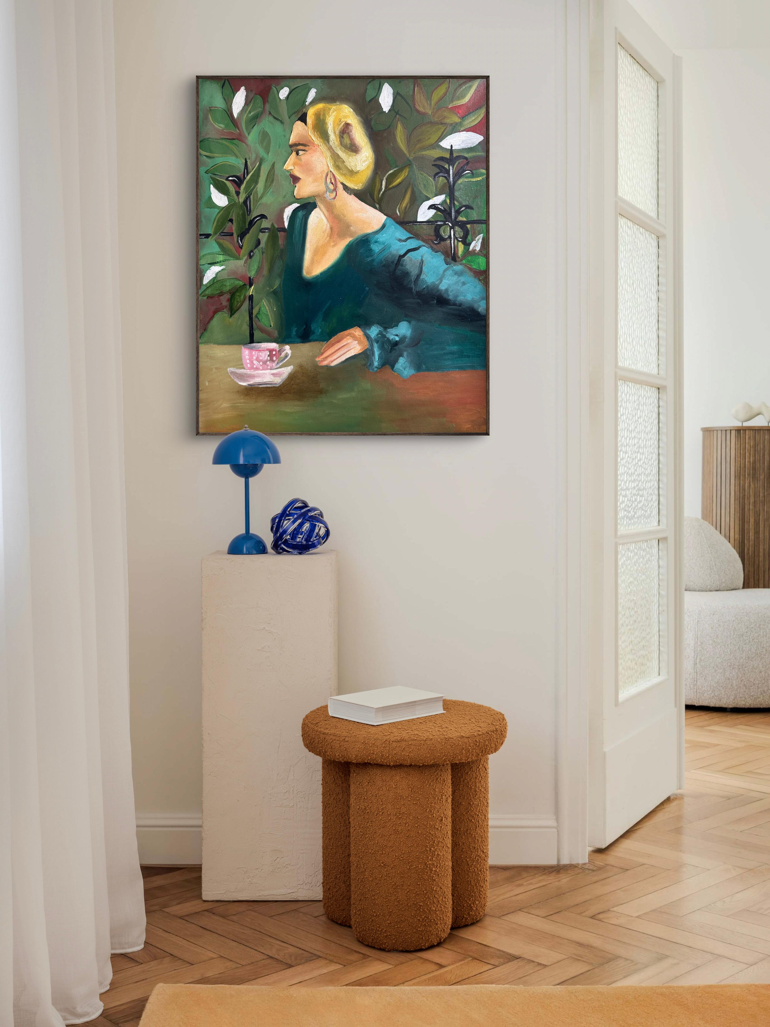 Fachada de supervivencia - Painting Contemporáneo de Roxana Khonkulova