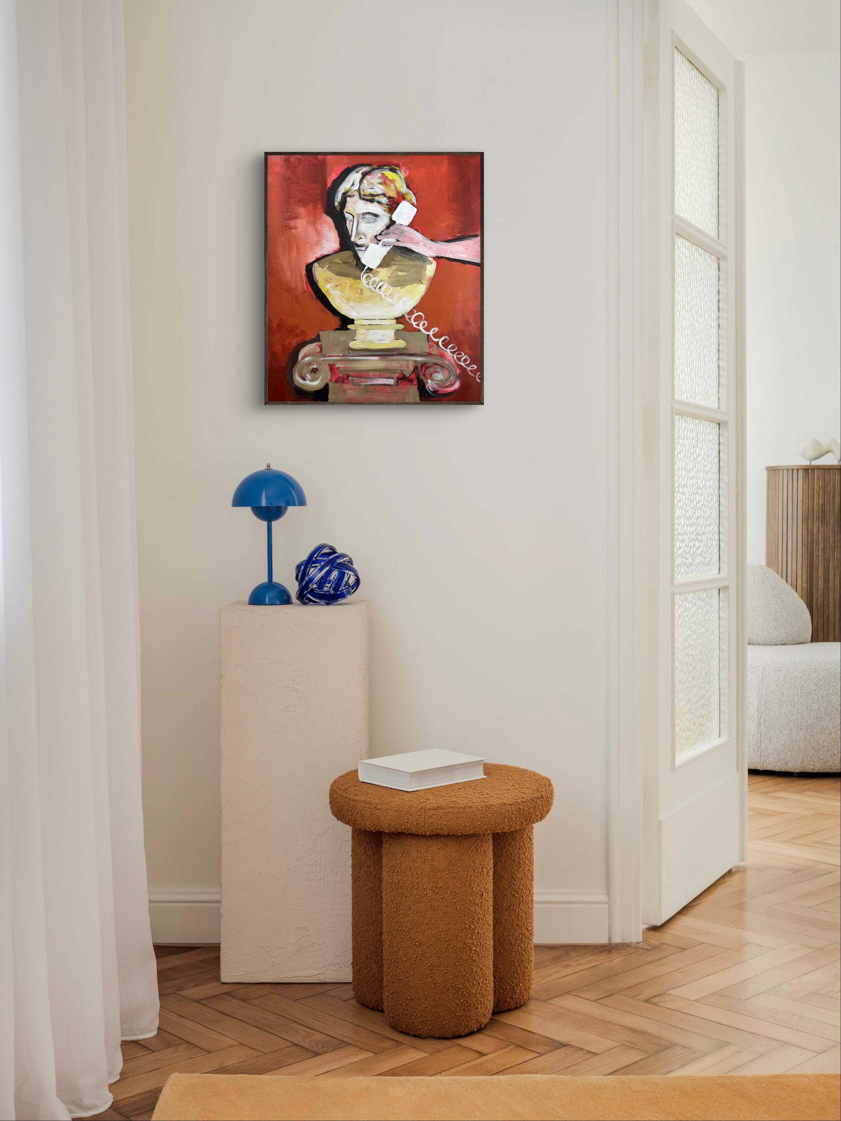 Dimenticami, No - Painting Contemporaneo di Roxana Khonkulova