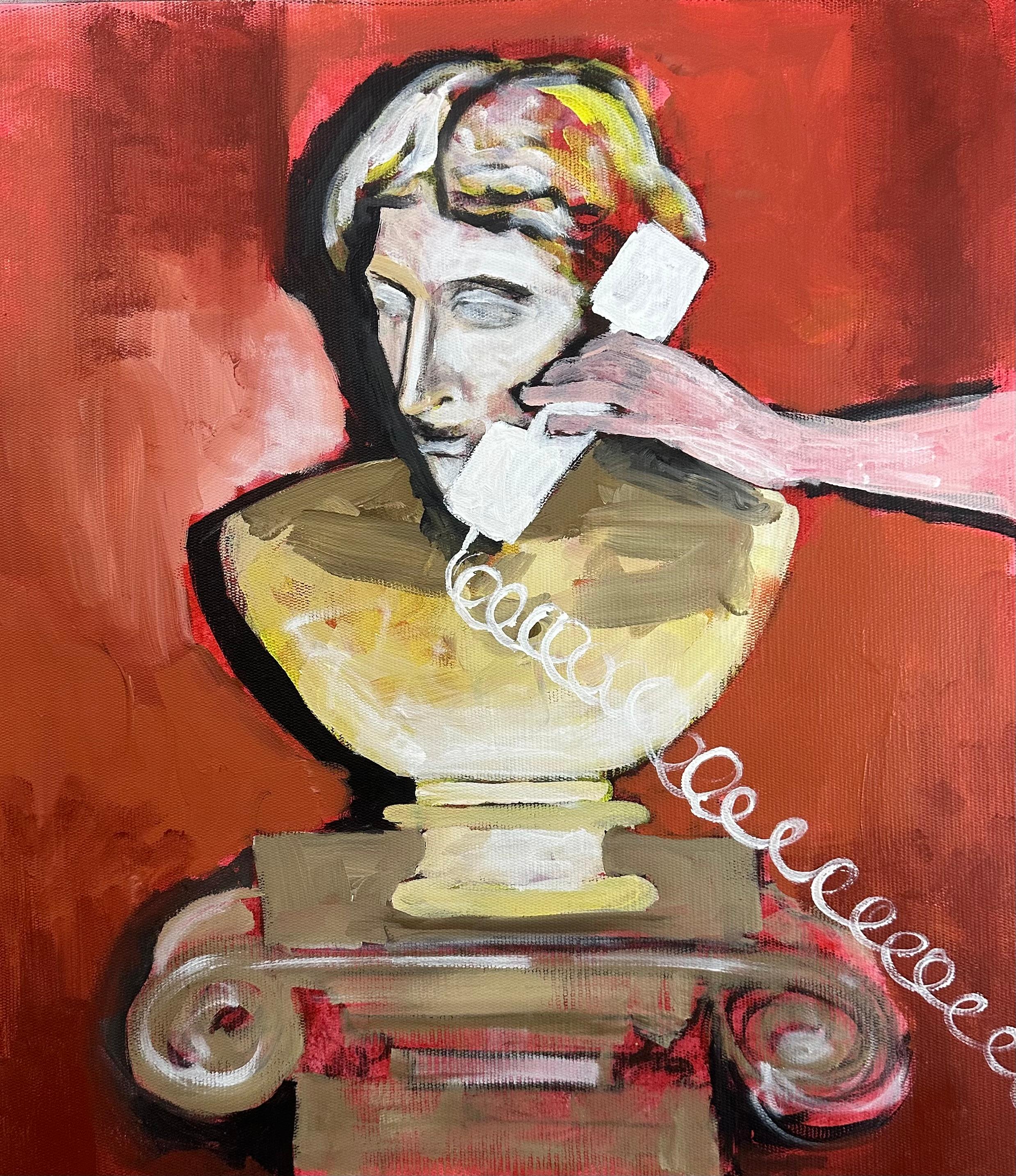 Figurative Painting di Roxana Khonkulova - Dimenticami, No