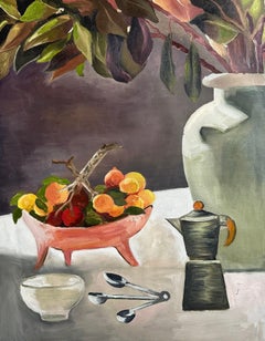 Al abrigo de la luz de la mañana. Pintura original