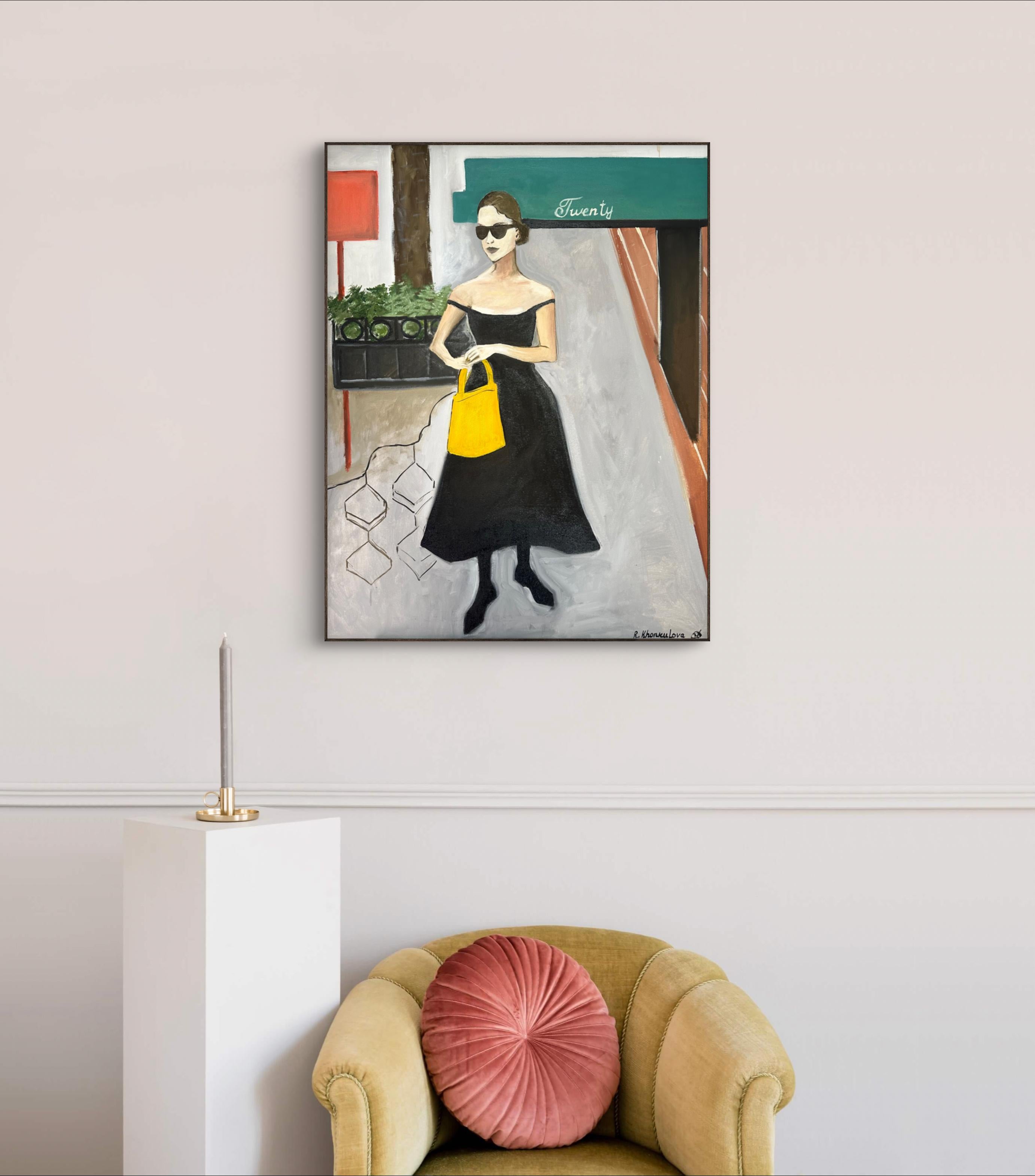 New Perspective. Pittura originale - Painting di Roxana Khonkulova