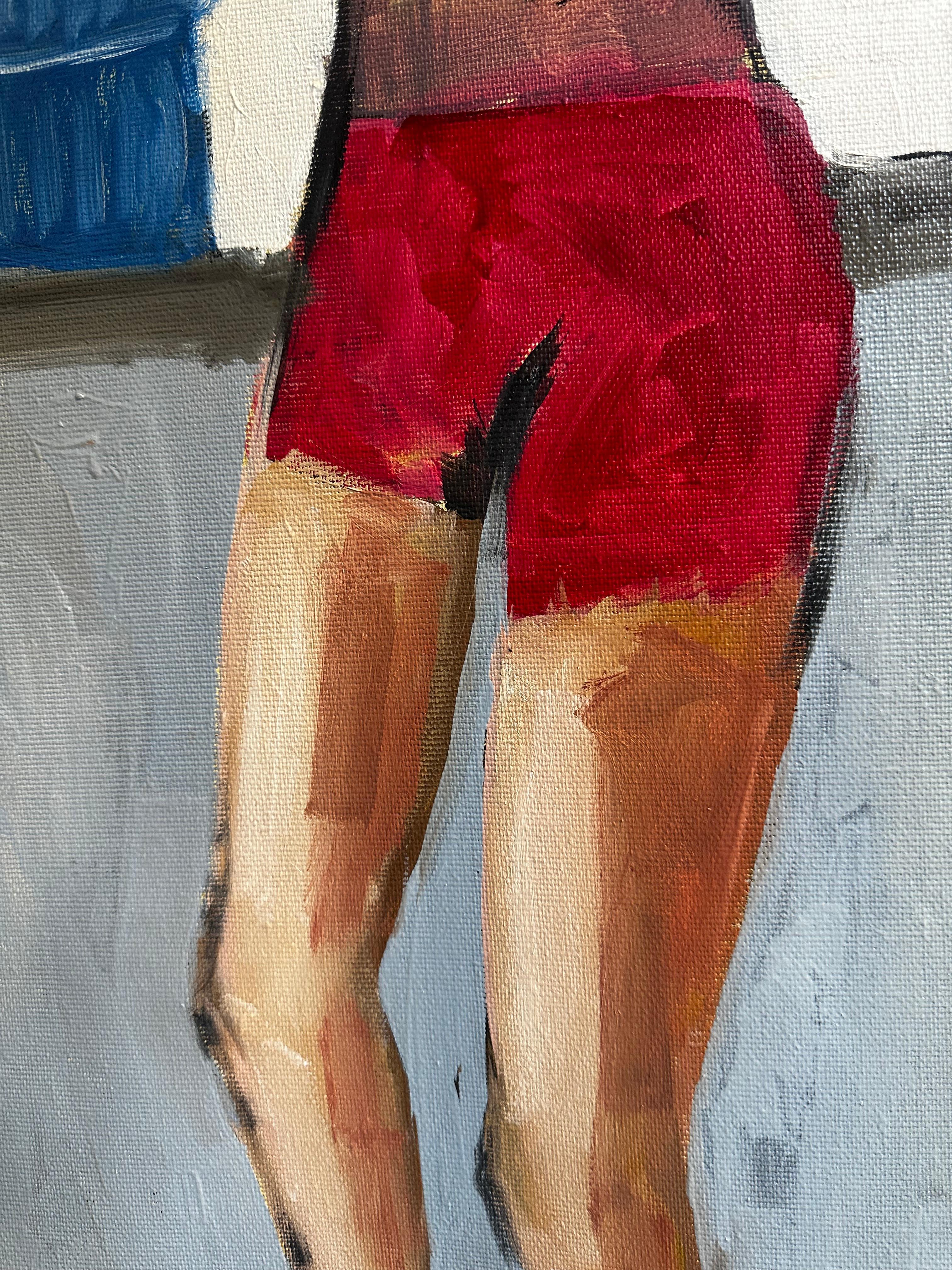 Ordinary Morning (Zeitgenössisch), Painting, von Roxana Khonkulova