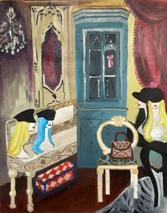 Pause dans le temps. Peinture originale