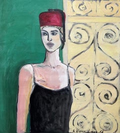 Ready to take a risk . Original painting