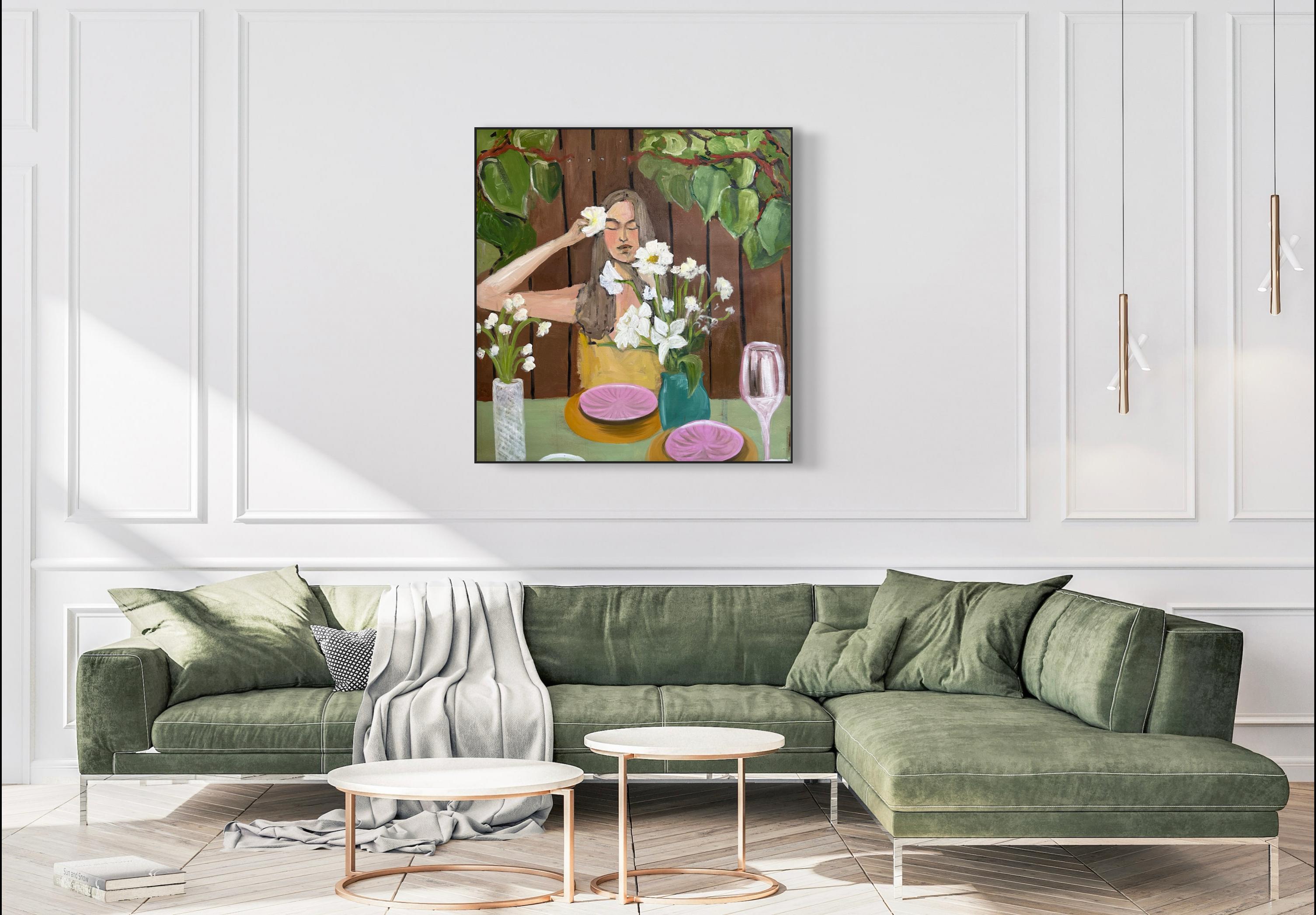 Scent of Healing. oil paining For Sale 5