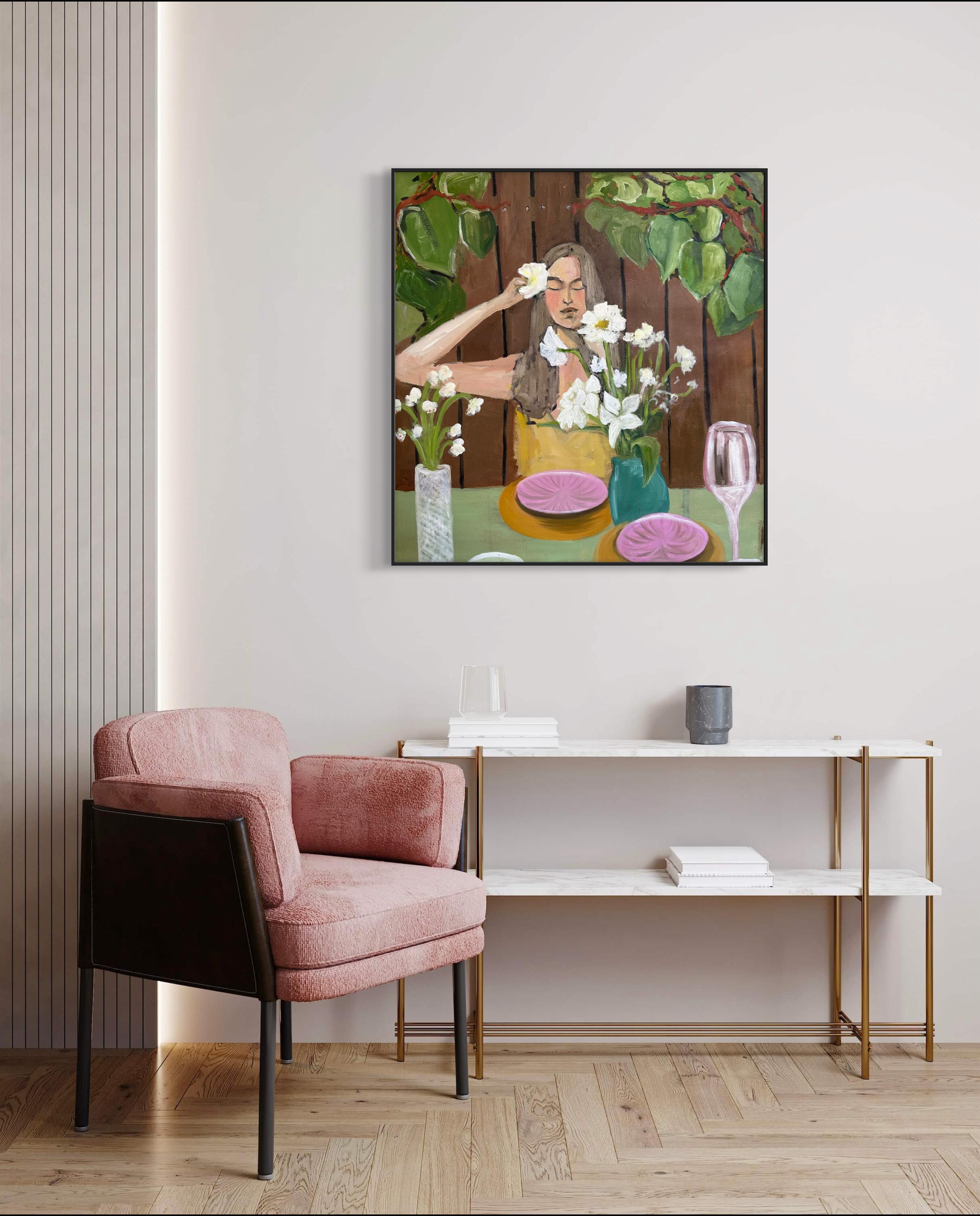 Scent of Healing. oil paining For Sale 1