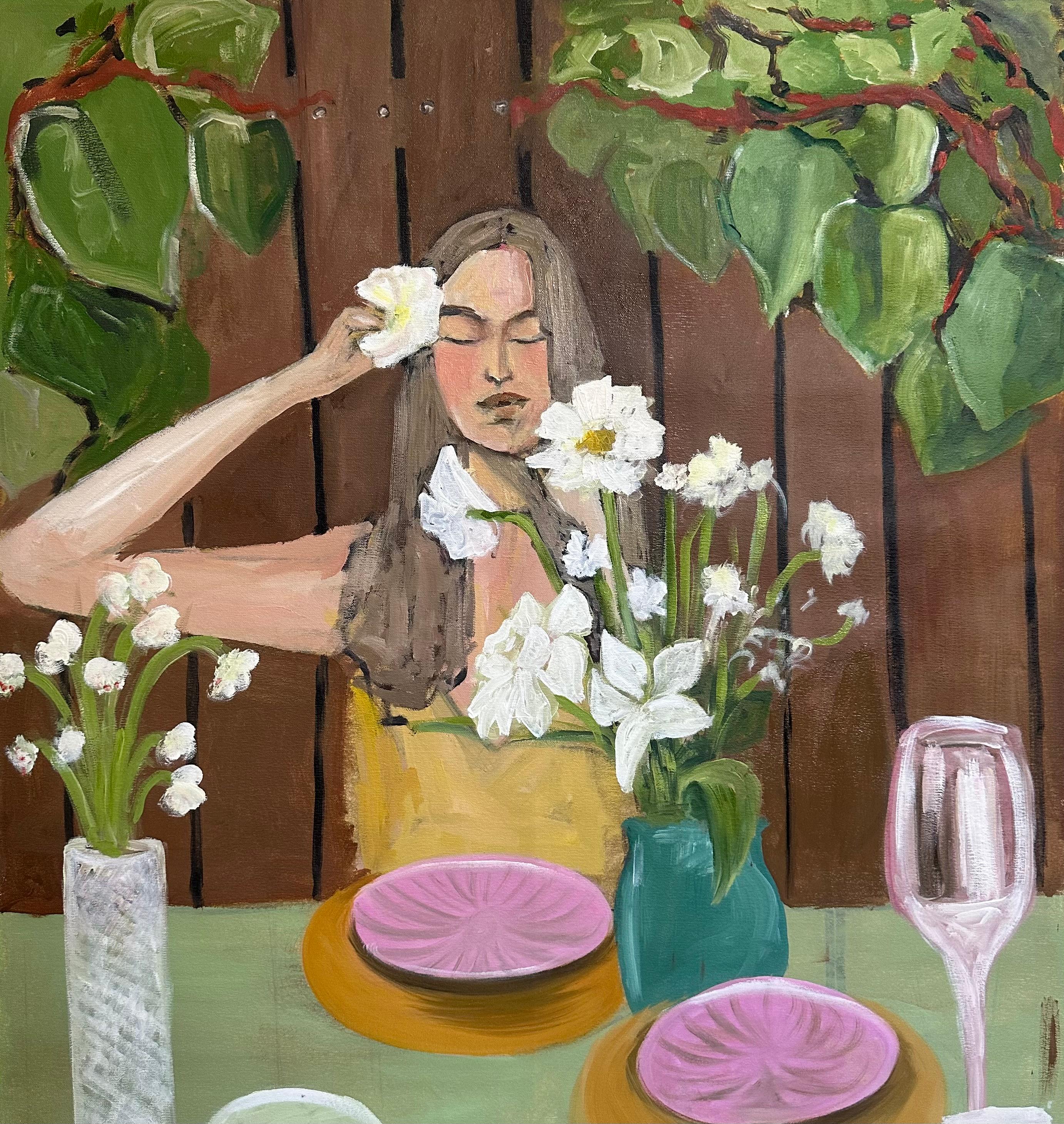 Profumo di guarigione. pittura ad olio